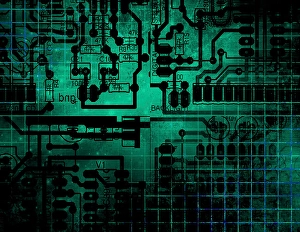 High Tech Computer Hardware Drucke: Circuit Technology