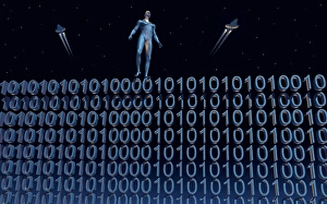 Online Communication Symbol Drucke: A conceptual view of cyberspace