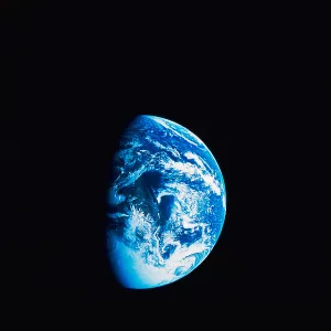 Earth From Space View Drucke: Earth