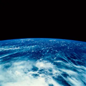 Space Photography Of Earth Drucke: Earth Perspective