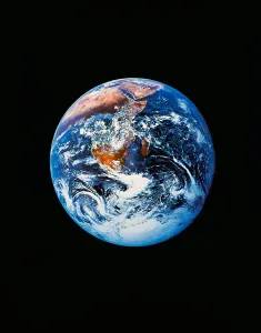 Earth From Space View Drucke: Full Earth from Space