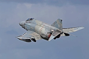 Fighter Jets In Flight Drucke: F-4 Phantom of the Hellenic Air Force in flight