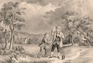 Historical Science Experiments Drucke: Franklin's experiment, June 1752