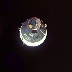 Space Travel History Drucke: The Gemini 7 spacecraft