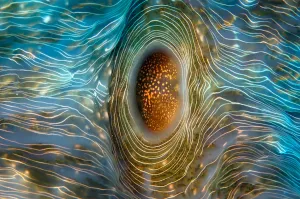 Bivalve Animal Photography Drucke: Detail of a horseshoe clam
