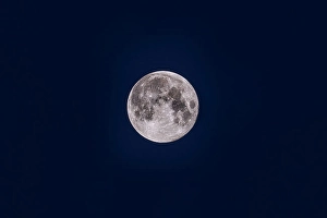 Full Moon Photography Drucke: The Full Hunter's Moon