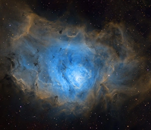 Lagoon Nebula Drucke: Inside the Lagoon Nebula, Messier 8