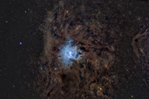 Star Formation Process Drucke: The Iris Nebula, NGC 7023, a reflection nebula in Cepheus