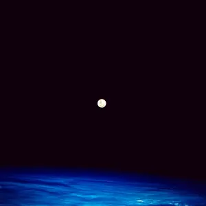 Space Photography Drucke: The Moon