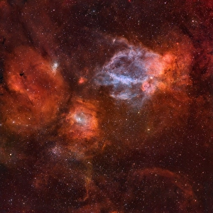 Emission Nebula Pictures Drucke: NGC 7635, the Bubble Nebula