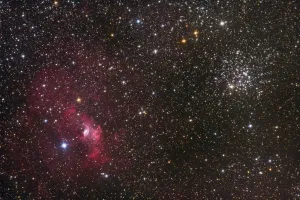 Emission Nebula Images Drucke: The Bubble Nebula