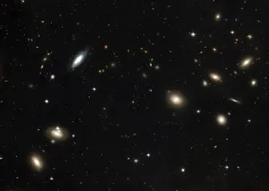 Star Formation In Space Drucke: Coma Cluster of galaxies
