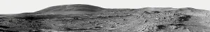 Red Planet Landscape Drucke: Panoramic view of Mars