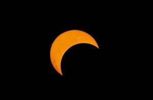 Solar Eclipse Images Drucke: Partial solar eclipse of 2012
