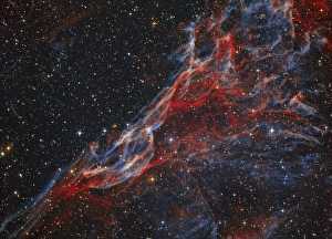 Emission Nebula Pictures Drucke: Pickering's Triangle in the constellation Cygnus
