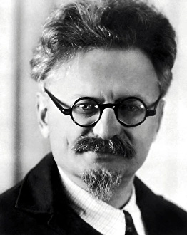 Leon Trotsky Portrait Drucke: Portrait of Russian Commissar Leon Trotsky