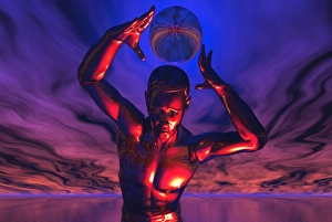 Artificial Intelligence Image Drucke: The power to store infinite knowledge