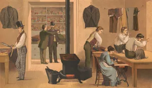 Vintage Sewing Machines Drucke: Prang's aids for object teaching