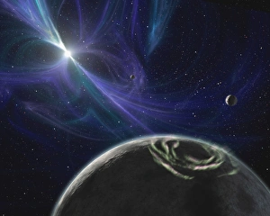 Space Astronomy Images Drucke: The pulsar planet system