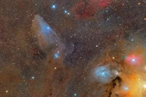 Interstellar Gas Clouds Drucke: The Rho Ophiuchi cloud complex