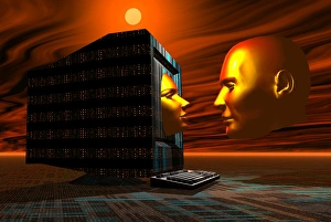 Digital Connection Drucke: Romance over the internet via computer dating