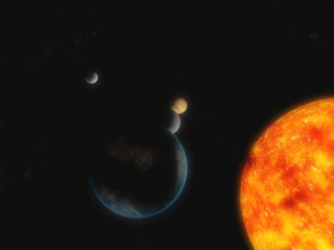 Gerahmter Druck : Sonnensystem Gerahmter Druck : Sonnensystem