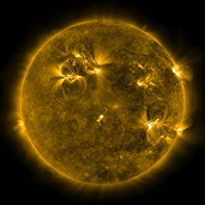 Sonnenaktivität am Sonnenschein