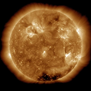 Sonnenaktivität am Sonnenschein