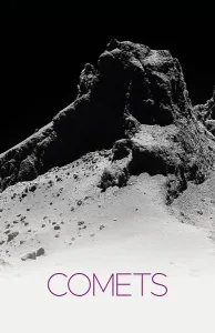 Solar System Artwork Drucke: Solar system poster of comets