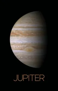 Gas Giant Planets Drucke: Solar system poster of Jupiter