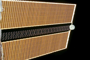 International Space Station Drucke: Starboard solar array wing panel