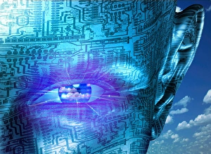 Artificial Intelligence Technology Drucke: Technology Human