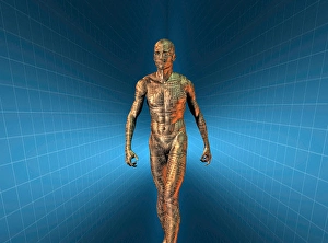 Technologie-Mann