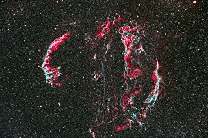 Star Formation Process Drucke: The Veil Nebula complex in Cygnus