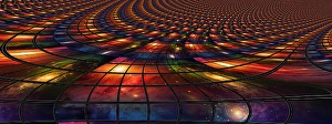 Abstract Background Images Drucke: Video and image screens abstract