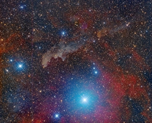 Astronomy Photography Drucke: Witch Head Nebula
