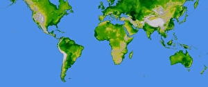Mountainous Terrain Images Drucke: The World