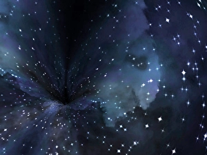 Cosmic Background Drucke: Wormhole in Space