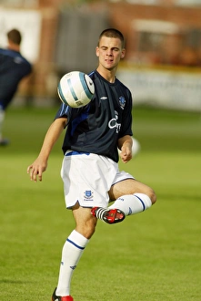 English Football Teams Drucke: Daniel Fox in Action for Everton Reserves vs. West Bromich Albion, Haig Avenue, Southport