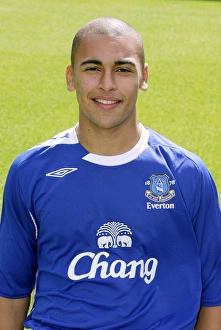 Old Goodison Park Photos Drucke: James Vaughan - Head Shot