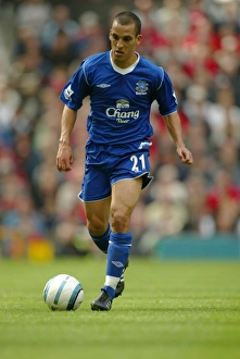 Old Trafford Stadium Drucke: Leon Osman