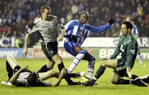 Wigan Athletic Drucke: Stubbs and Wright
