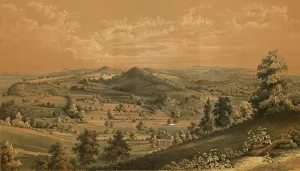 Täler des Flusses Sheaf, Sheffield 1857