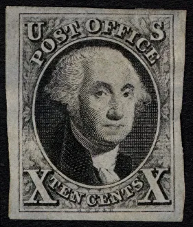 Zehn Cent George Washington Single, 1847 Ersteller unbekannt