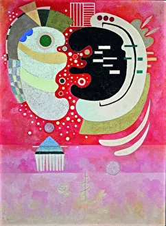 Wassily Kandinsky Oil Paintings Drucke: In Between