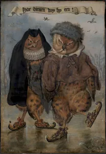 Allegory And Literature Paintings Drucke: How Well We Go Together