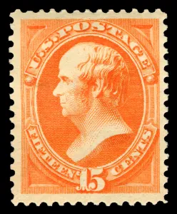 Daniel Webster (Künstler), 15c, Single, 1879; Kreatör: American Bank Note Company