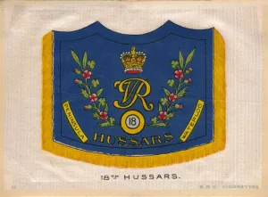 British Army Cavalry Drucke: 18th Hussars, c1910. Creator: Unknown