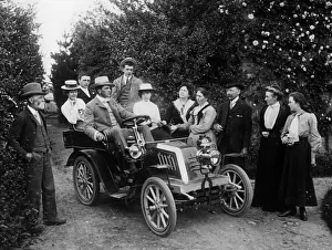 National Motor Museum UK Collection Drucke: 1902 Gladiator Tonneau. Creator: Unknown