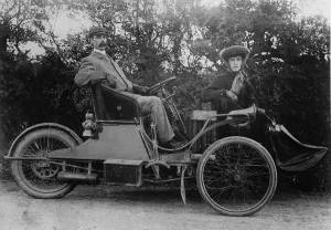 Der Singer Tricar aus dem Jahr 1905, Kreatür unbekannt